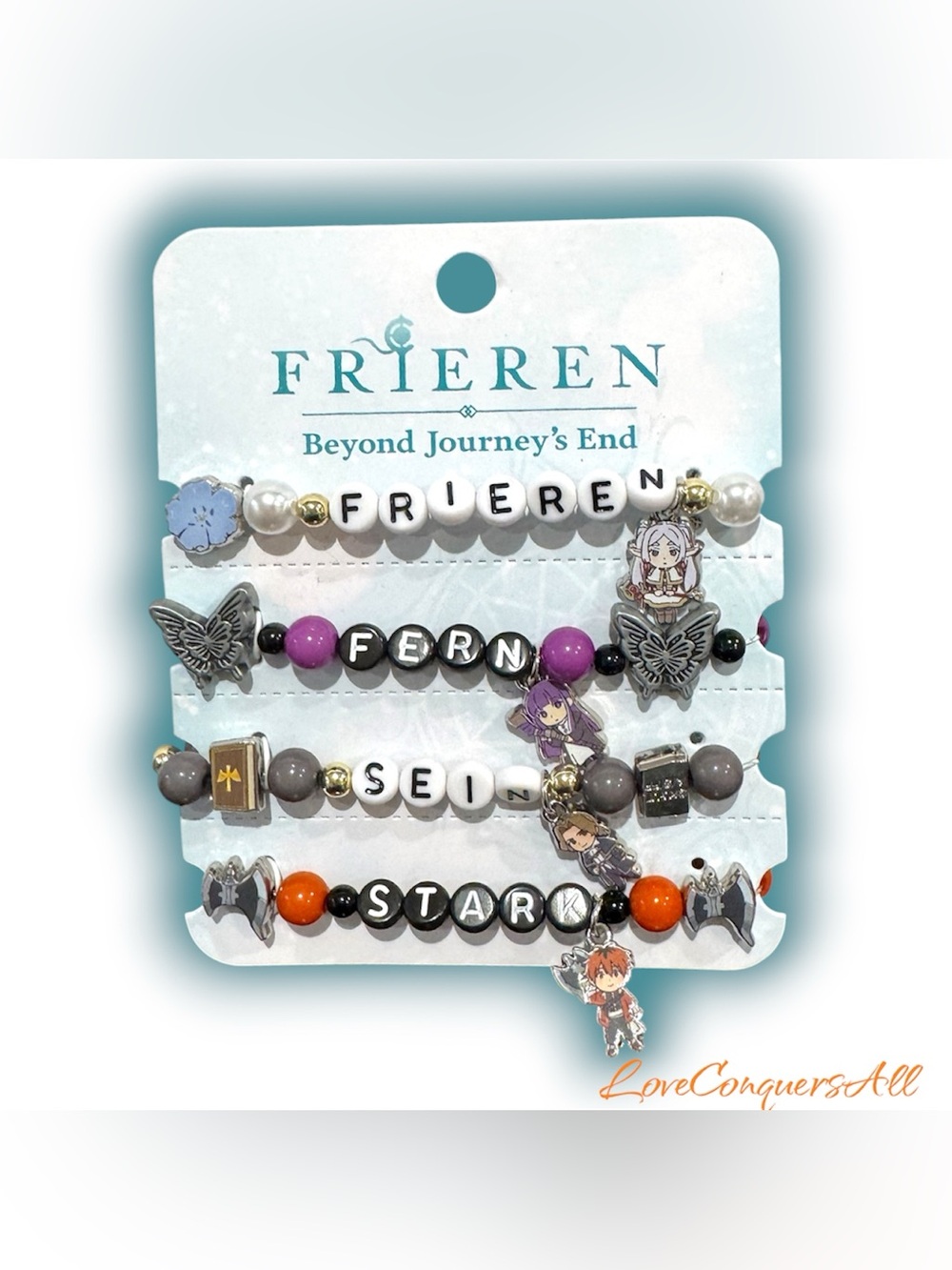 Frieren Beyond Journey's End Anime Beaded Bracelets Set